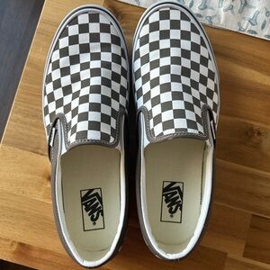 Like New Vans Classic Checkerboard Slip On